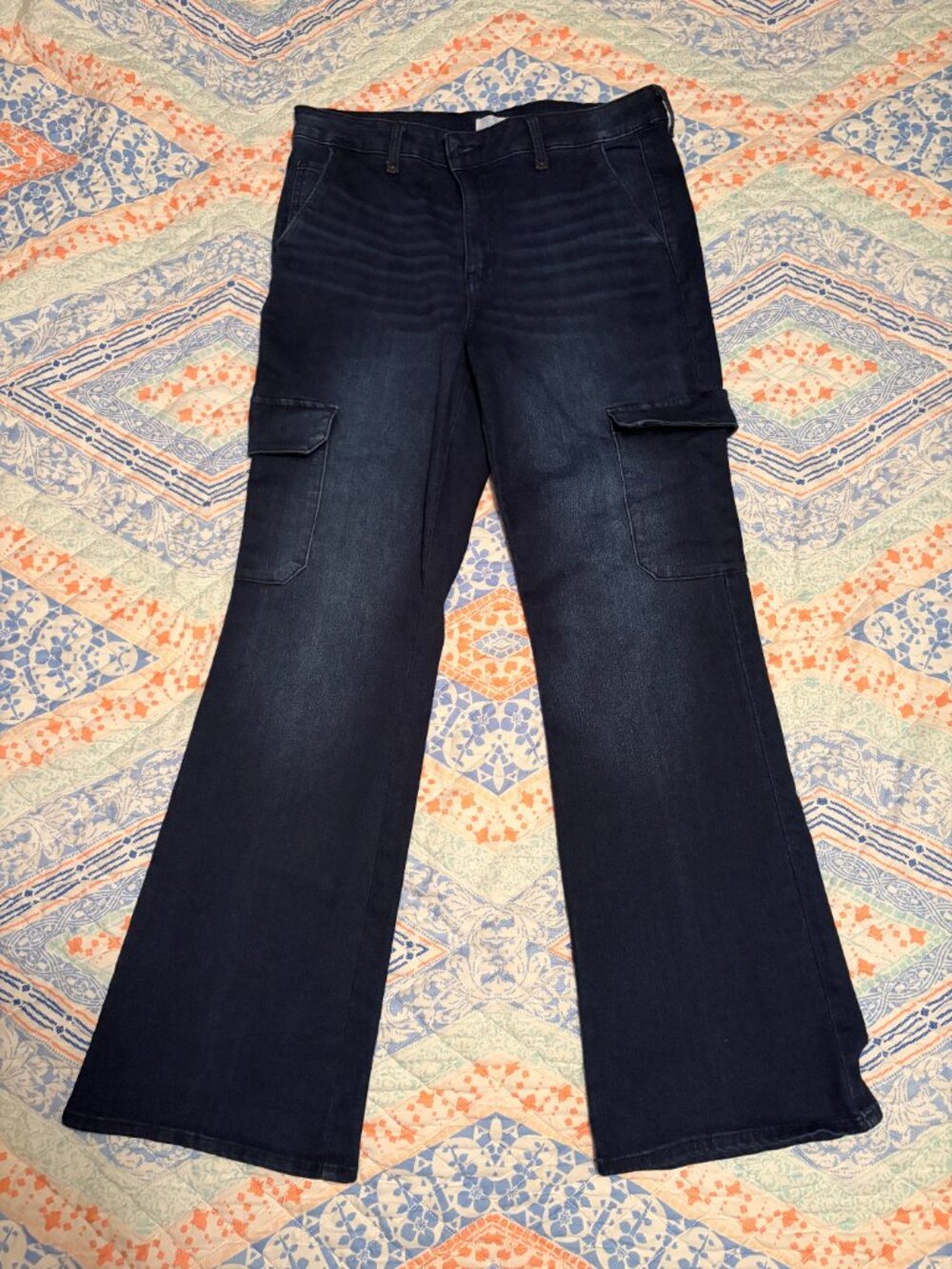 TIME AND TRU FLARED BLUE JEANS SIZE 14 - Picture 3 of 10